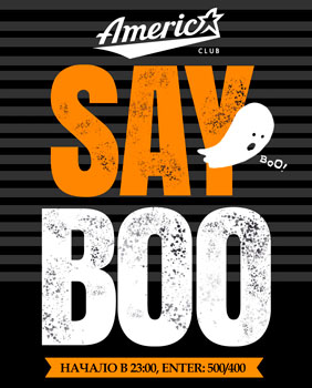 say boo